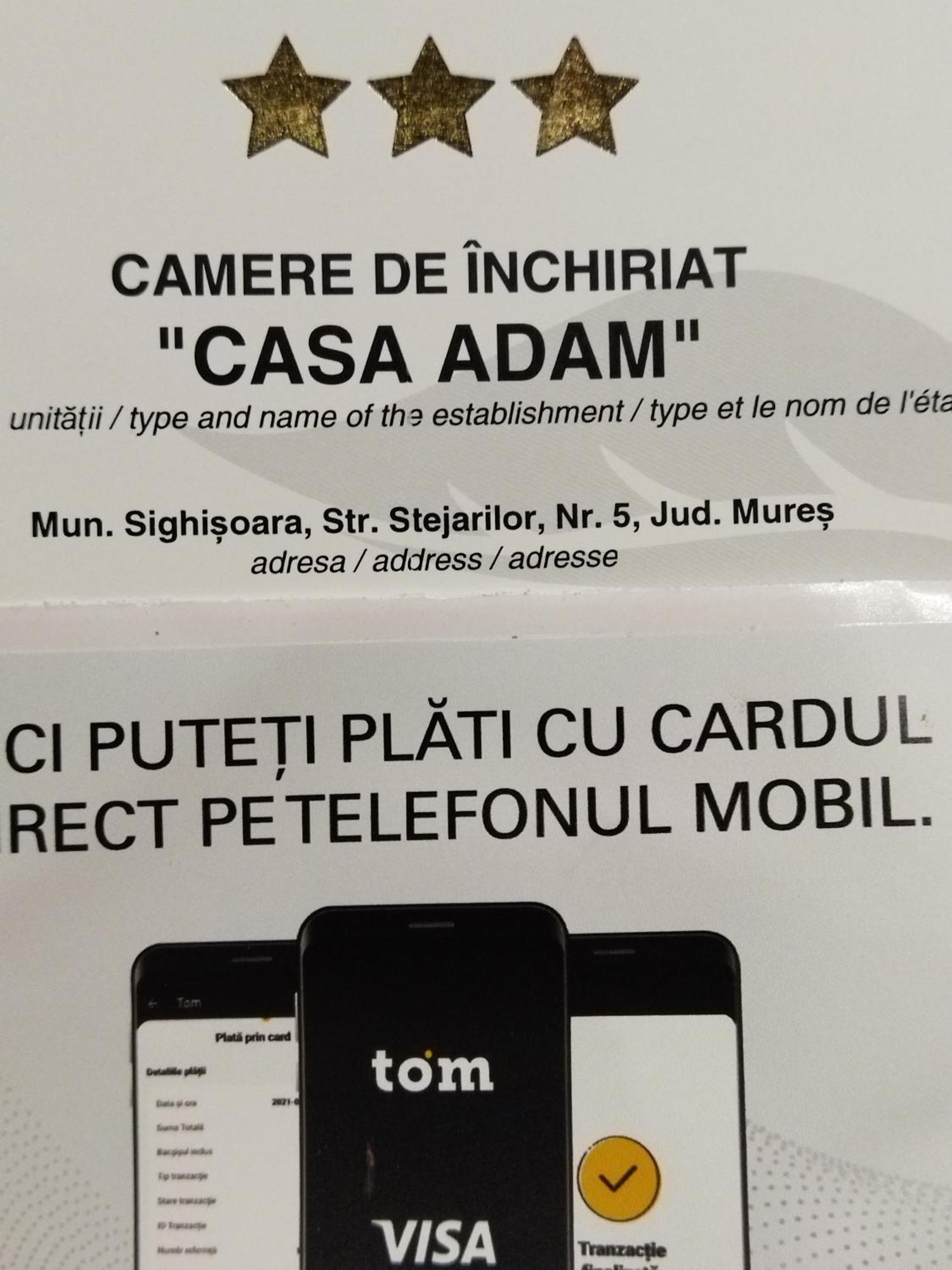 Casa Adam 호텔 시기쇼아라 외부 사진